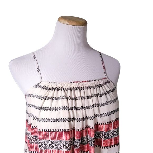 Madewell Sicily Cotton Multicolor Maxi Women's Size XXS DRESS - Picture 5 of 11